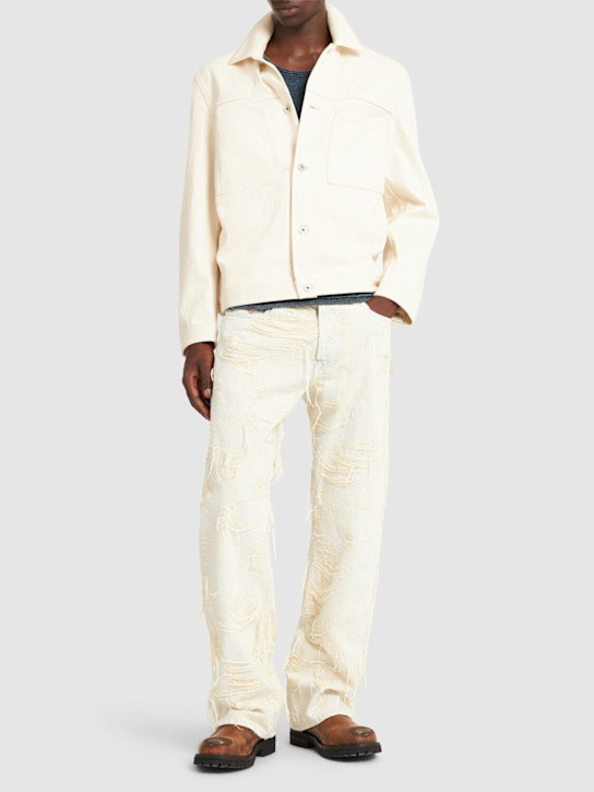 Diesel: 1980 D-Eeper-FSG distressed jeans - men_1 | Luisa Via Roma