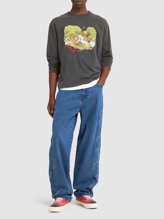 Carne Bollente: Country crush jeans - Blue - men_1 | Luisa Via Roma