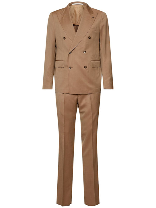 Tagliatore: Super 110's wool Solaro suit - men_0 | Luisa Via Roma