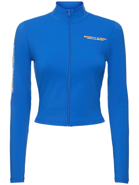 Sporty & Rich: Bold Health sports jacket - women_0 | Luisa Via Roma