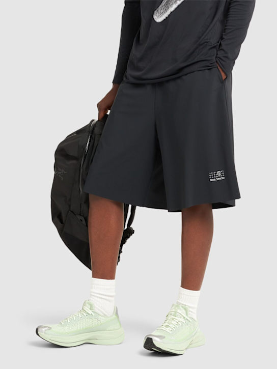 MM6 Maison Margiela: Sneakers „Spectur 2 MM6/ Salomon“ - Sea Foam/Canary - men_1 | Luisa Via Roma