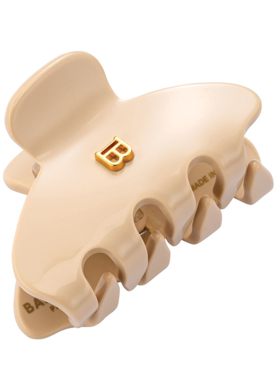 Balmain Hair: Pince à cheveux petite avec détail logo - beauty-women_0 | Luisa Via Roma