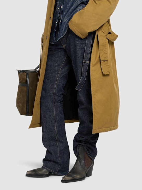 Dsquared2: 80mm Magliano leather cowboy boots - men_1 | Luisa Via Roma