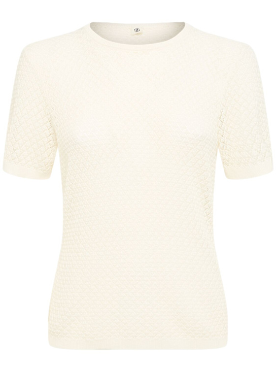 The Garment: Tanzania mini t-shirt - Cream - women_0 | Luisa Via Roma