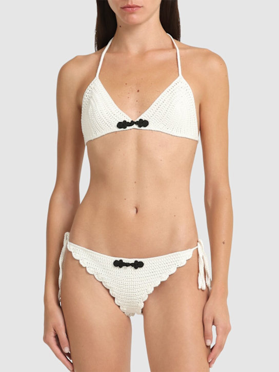 The Garment: Plage crochet bikini - Cream - women_1 | Luisa Via Roma
