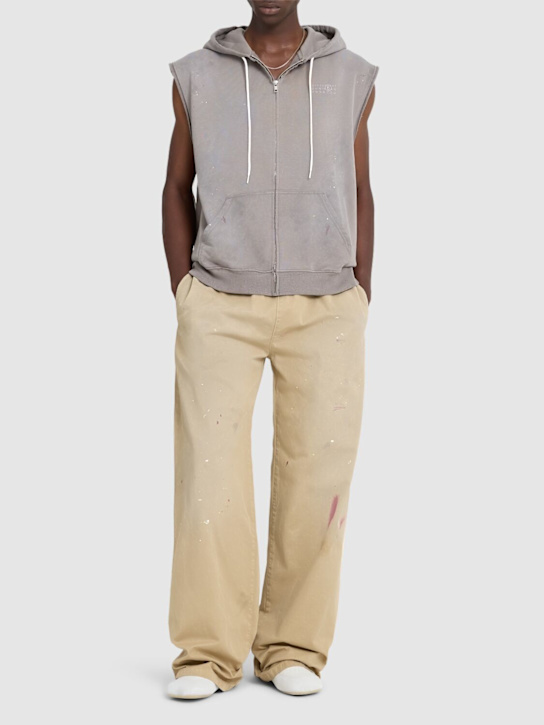 MM6 Maison Margiela: Sweat jacket - men_1 | Luisa Via Roma