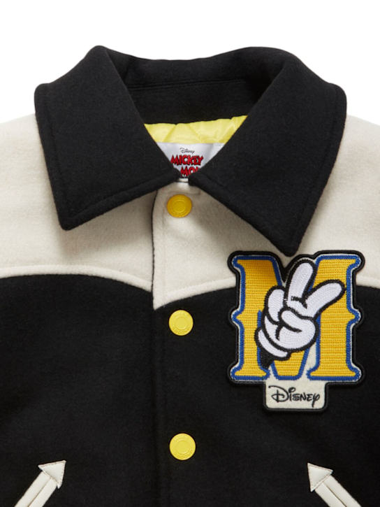 Marc Jacobs: Embroidered wool cloth bomber jacket - kids-boys_1 | Luisa Via Roma