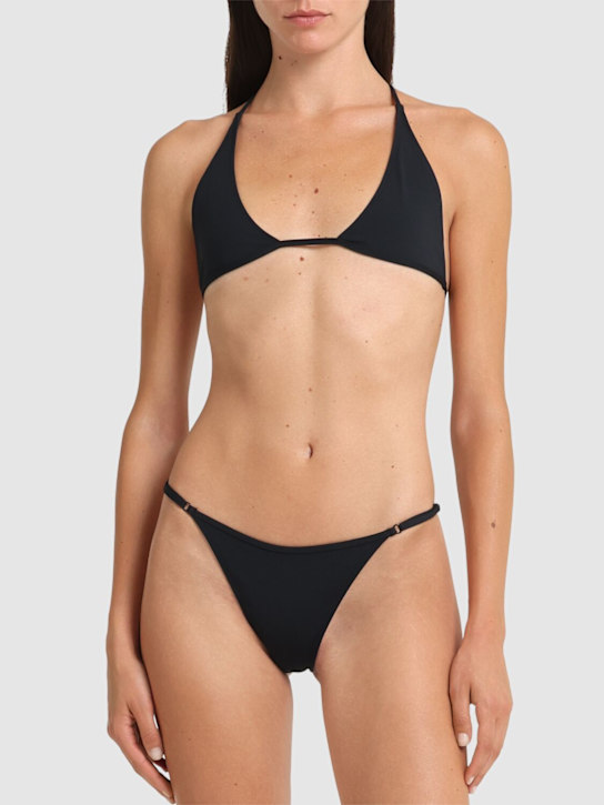 Tropic Of C: Luna recycled tech bikini bottoms - women_1 | Luisa Via Roma