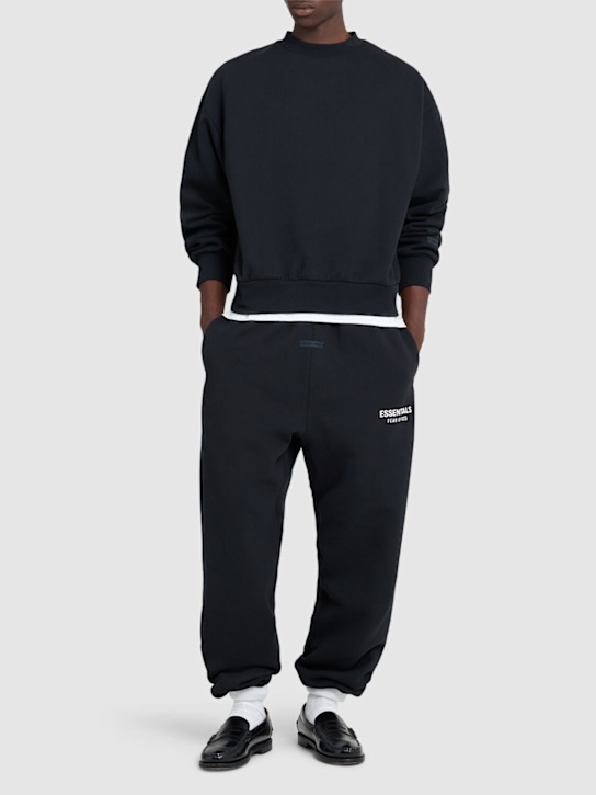 Fear of God ESSENTIALS: Classic fit fleece sweatpants - men_1 | Luisa Via Roma