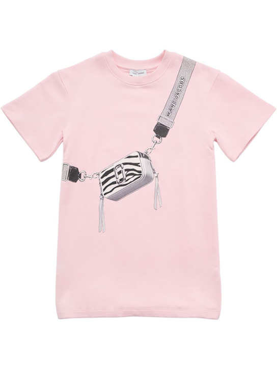 Marc Jacobs: Printed cotton jersey dress - kids-girls_0 | Luisa Via Roma
