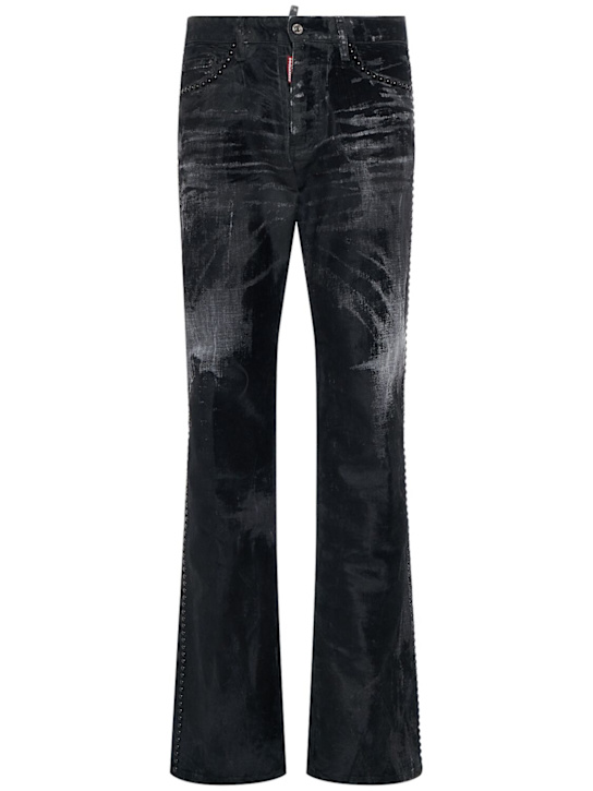 Dsquared2: Kiss The American jeans - Black - men_0 | Luisa Via Roma