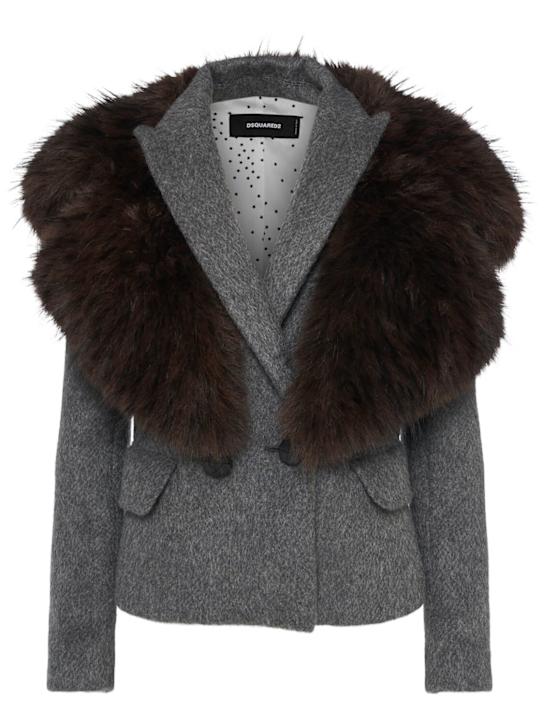 Dsquared2: Uptown Twiggy jacket - women_0 | Luisa Via Roma