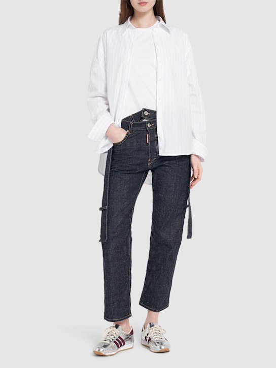 Dsquared2: Butch Tomboy straight jeans - women_1 | Luisa Via Roma