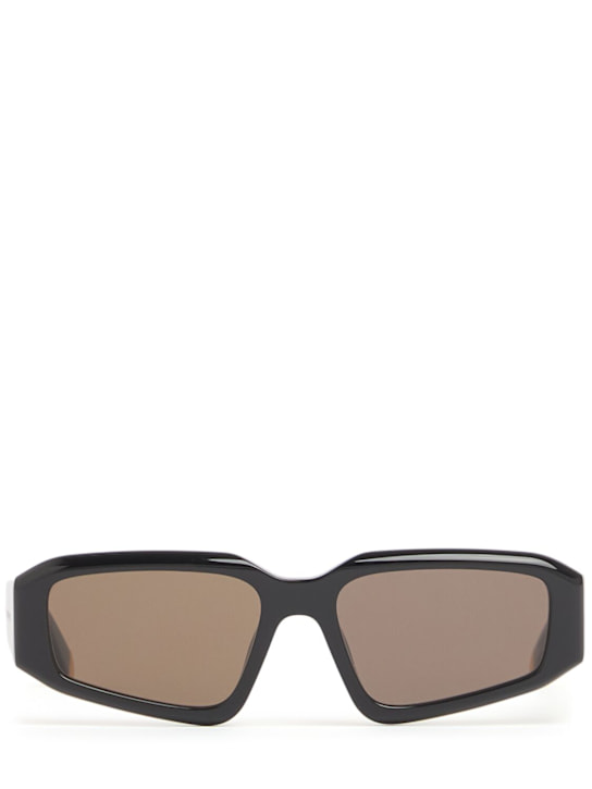 Stella McCartney: Squared acetate sunglasses - women_0 | Luisa Via Roma