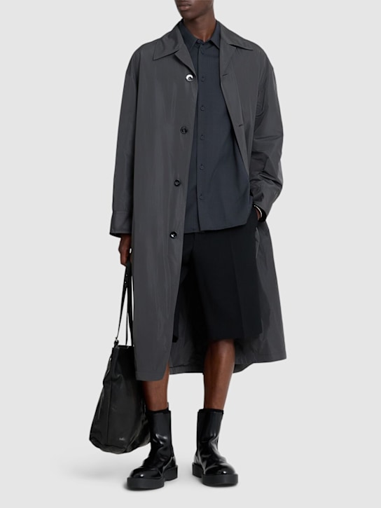 Jil Sander: Wool shirt - men_1 | Luisa Via Roma