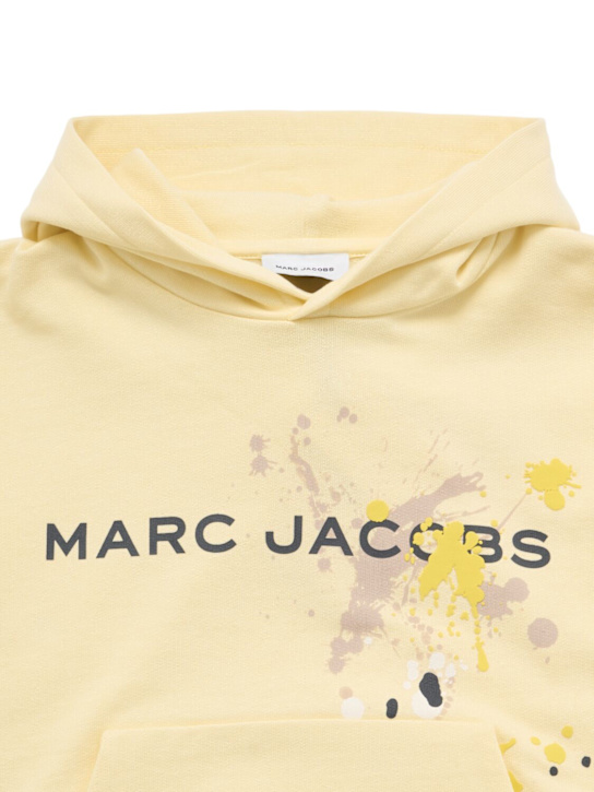 Marc Jacobs: Printed cotton hoodie - kids-boys_1 | Luisa Via Roma