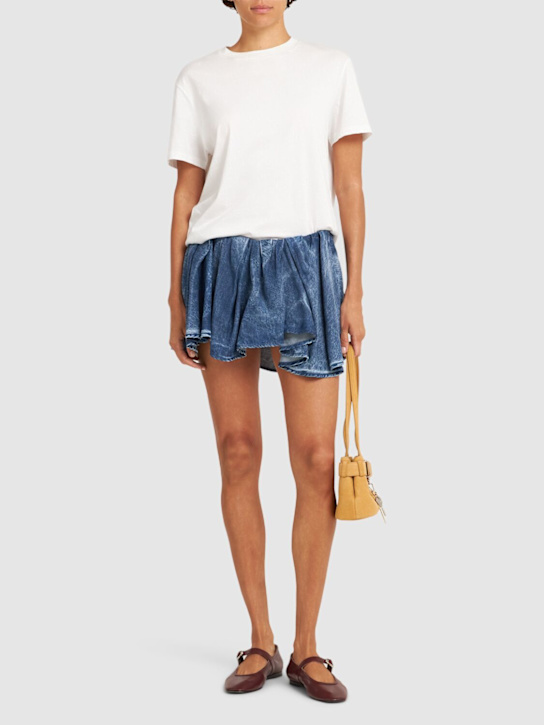 De-Ria draped mini skirt - Thumbnail 2