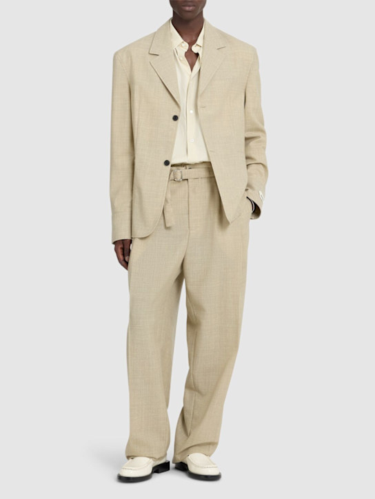 Jacquemus: La veste canevas wool blazer - men_1 | Luisa Via Roma
