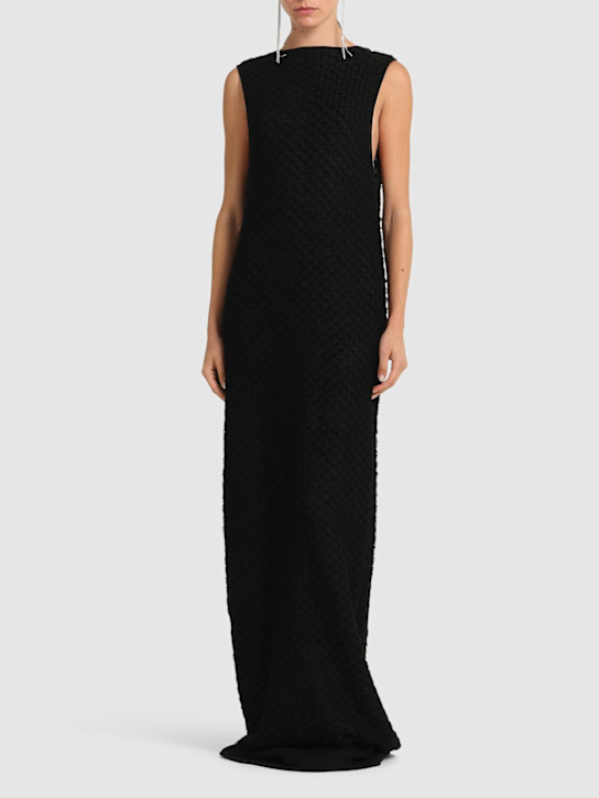 Entire Studios: Uniform dress - Black - women_1 | Luisa Via Roma