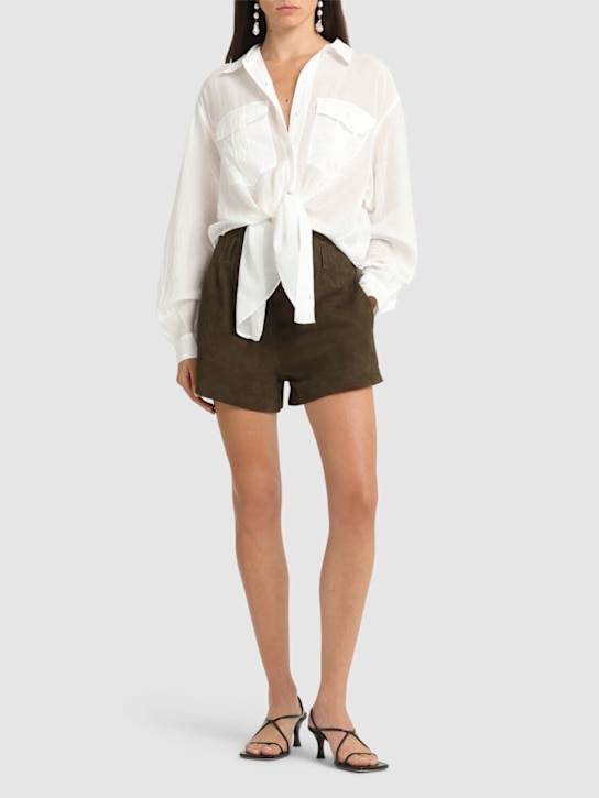 Marant Etoile: Nath ボイルシャツ - women_1 | Luisa Via Roma