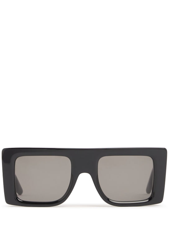 Victoria Beckham: B Buckle アセテートサングラス - ブラック - women_0 | Luisa Via Roma