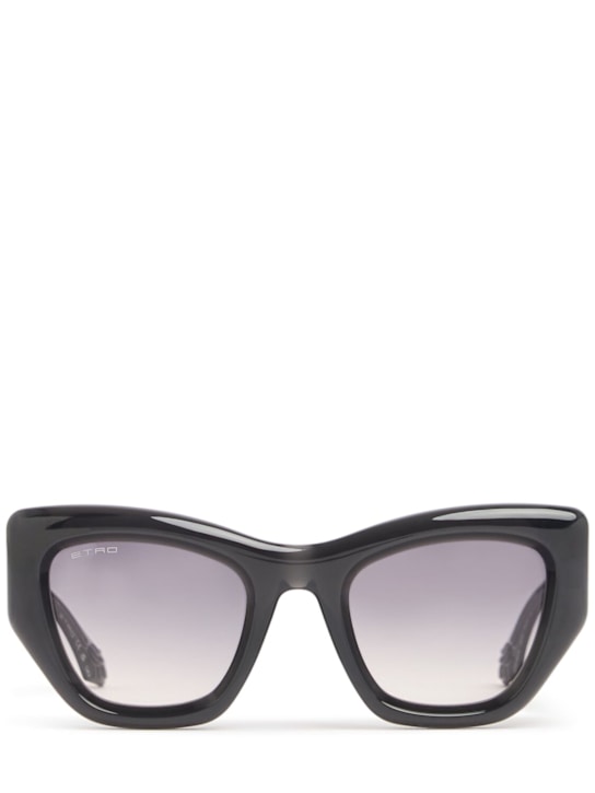 Etro: Paisley cat-eye sunglasses - women_0 | Luisa Via Roma