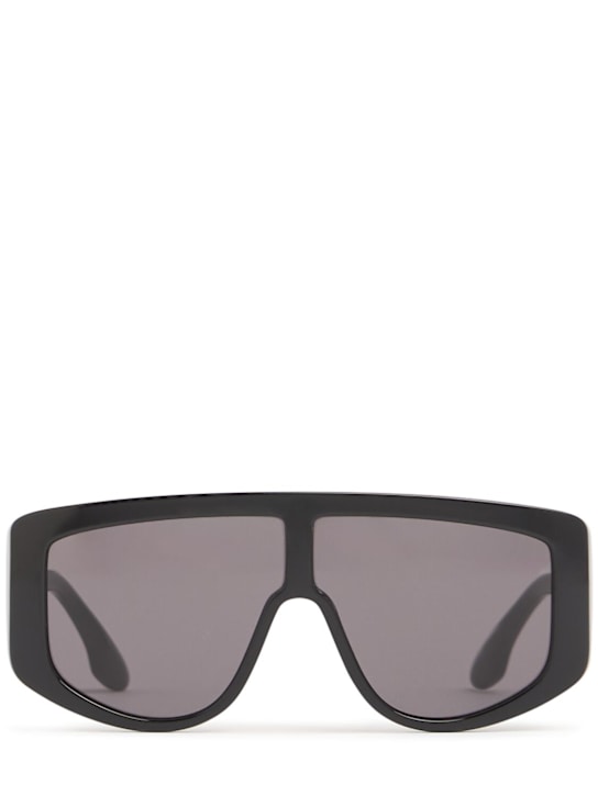 Victoria Beckham: Occhiali da sole Denim in acetato - Nero - women_0 | Luisa Via Roma