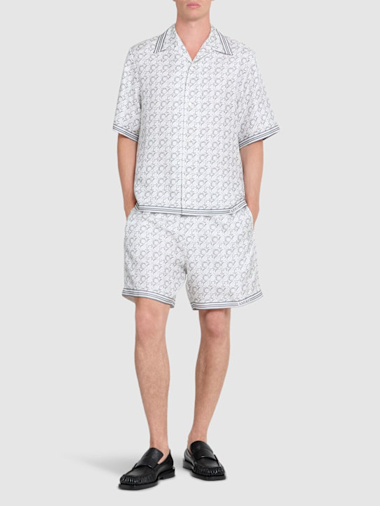 Amiri: MA Quad silk shorts - men_1 | Luisa Via Roma