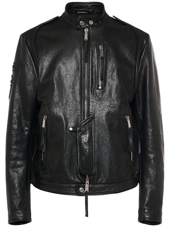 Dsquared2: Lederjacke „Ducati“ - men_0 | Luisa Via Roma