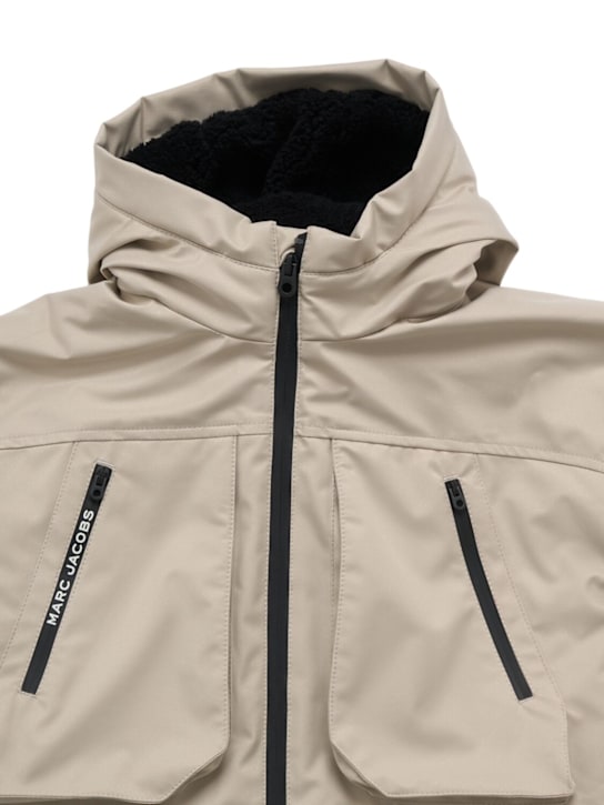 Marc Jacobs: Hooded nylon parka - kids-boys_1 | Luisa Via Roma