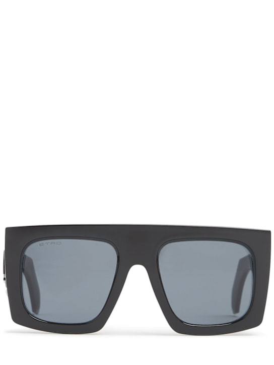 Etro: Etroscreen oversize squared sunglasses - women_0 | Luisa Via Roma