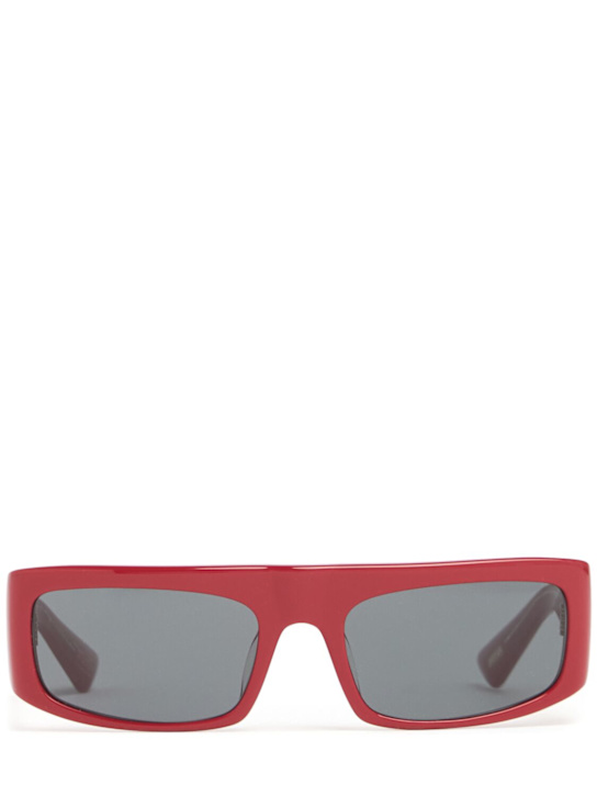 Khaite: KHAITE x Oliver Peoples sunglasses - Red/Grey - women_0 | Luisa Via Roma