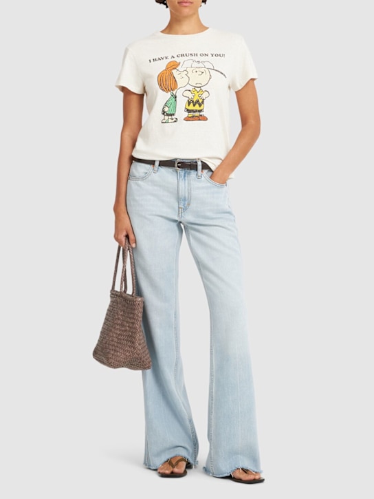 RE/DONE: The Californian wide leg denim jeans - Light Blue - women_1 | Luisa Via Roma