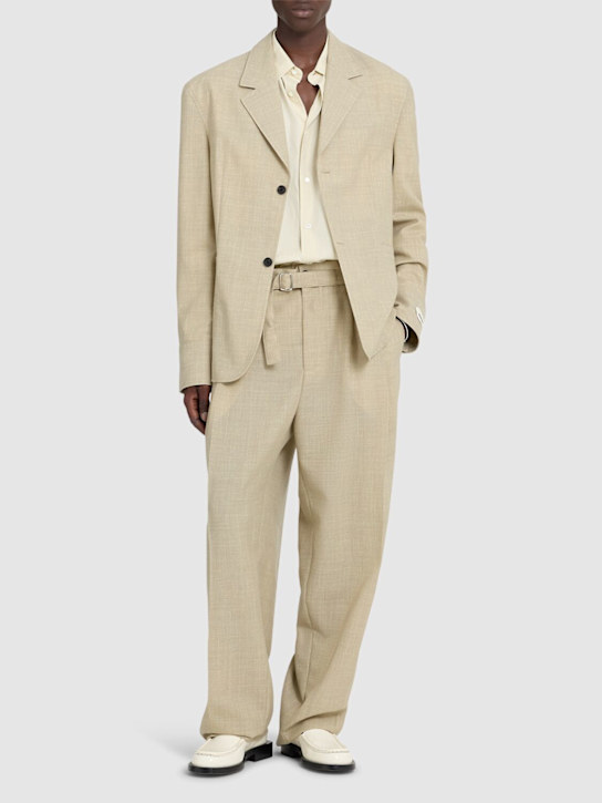 Jacquemus: Le pantalon canevas pants - men_1 | Luisa Via Roma