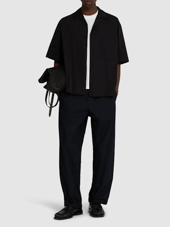 Jil Sander: Cotton pants - men_1 | Luisa Via Roma