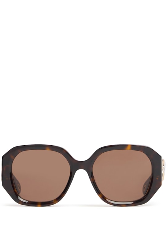 Chloé: Marcie squared bio-acetate sunglasses - women_0 | Luisa Via Roma