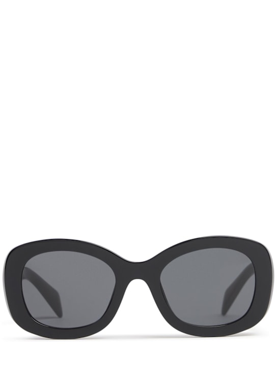 Prada: Square acetate sunglasses - women_0 | Luisa Via Roma