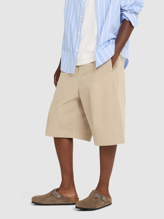 BIRKENSTOCK: Boston suede & oiled leather mules - men_1 | Luisa Via Roma