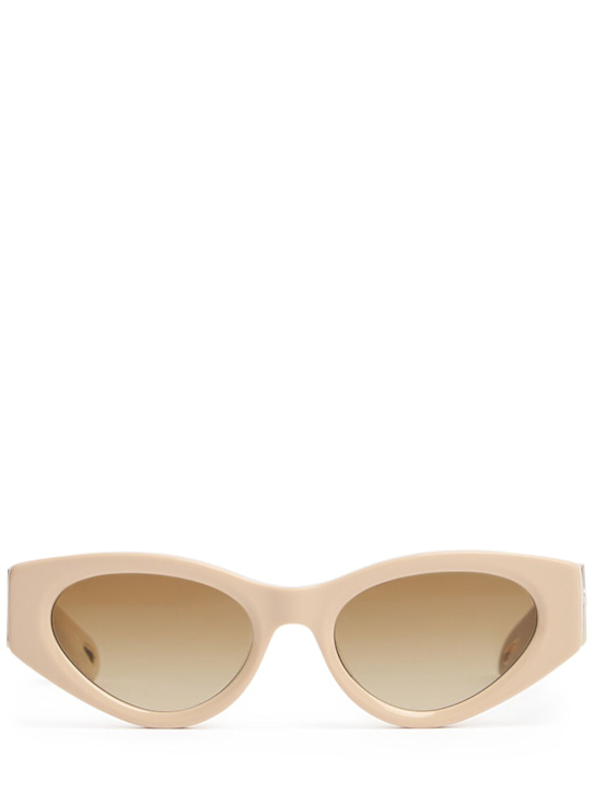 Chloé: Marcie acetate cat-eye sunglasses - women_0 | Luisa Via Roma