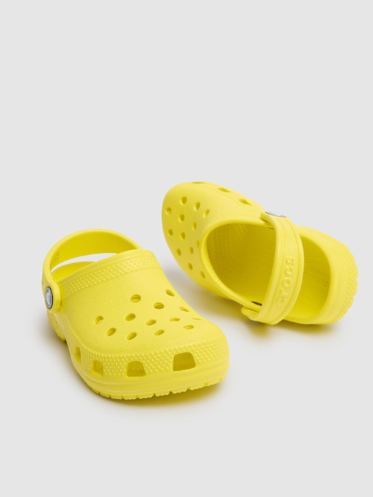 Crocs: Gummicrocs „Classic Cloc“ - Gelb - kids-boys_1 | Luisa Via Roma