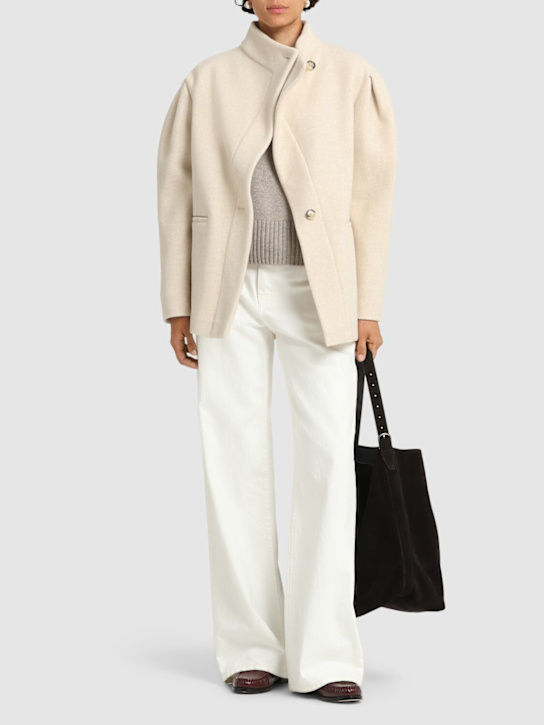 Isabel Marant: Jabadi wool blend jacket - women_1 | Luisa Via Roma