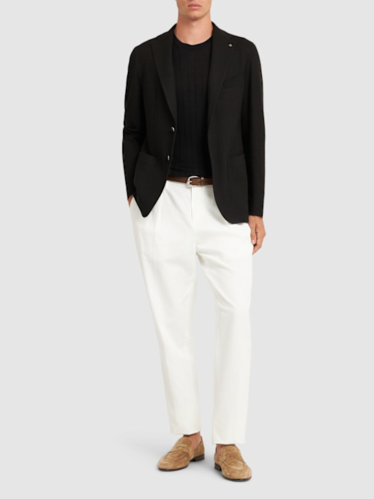 Cotton jersey blazer - Thumbnail 2