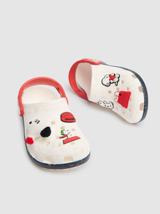 Crocs: Peanuts Clog rubber sandals - Multicolor - kids-boys_1 | Luisa Via Roma
