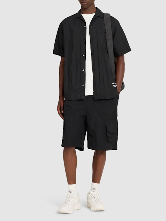 Comme des Garçons Homme: CDG Homme logo shirt - men_1 | Luisa Via Roma