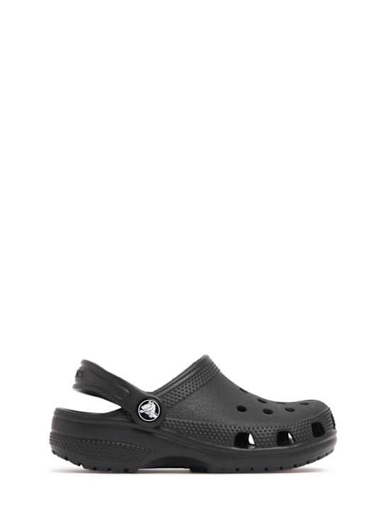 Crocs: Classic Clog rubber crocs - Black - kids-boys_0 | Luisa Via Roma