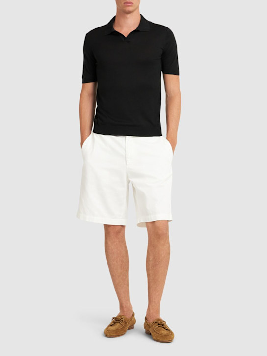 Keith silk polo - Thumbnail 2