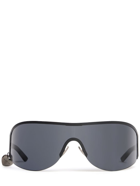 Acne Studios: Occhiali da sole Auggi in metallo - women_0 | Luisa Via Roma