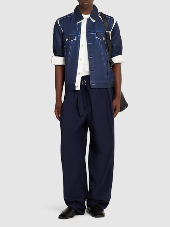 Jacquemus: Le pantalon canevas パンツ - men_1 | Luisa Via Roma