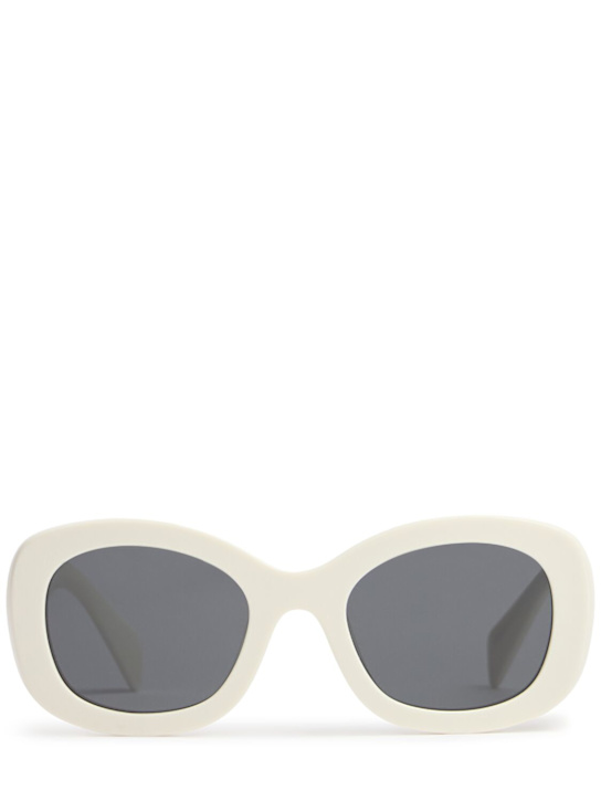 Prada: Square acetate sunglasses - women_0 | Luisa Via Roma