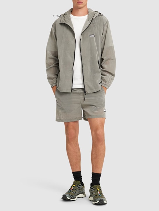 SOTF: ウィンドブレーカージャケット - シルバー - men_1 | Luisa Via Roma